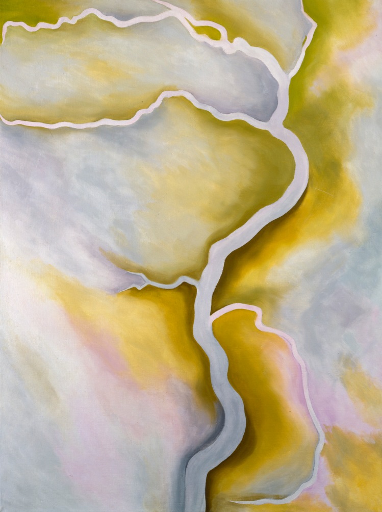 From the River - Pale by Georgia O'Keeffe