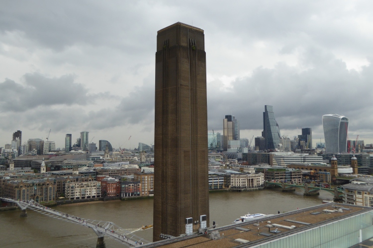 Tate Modern London extension view