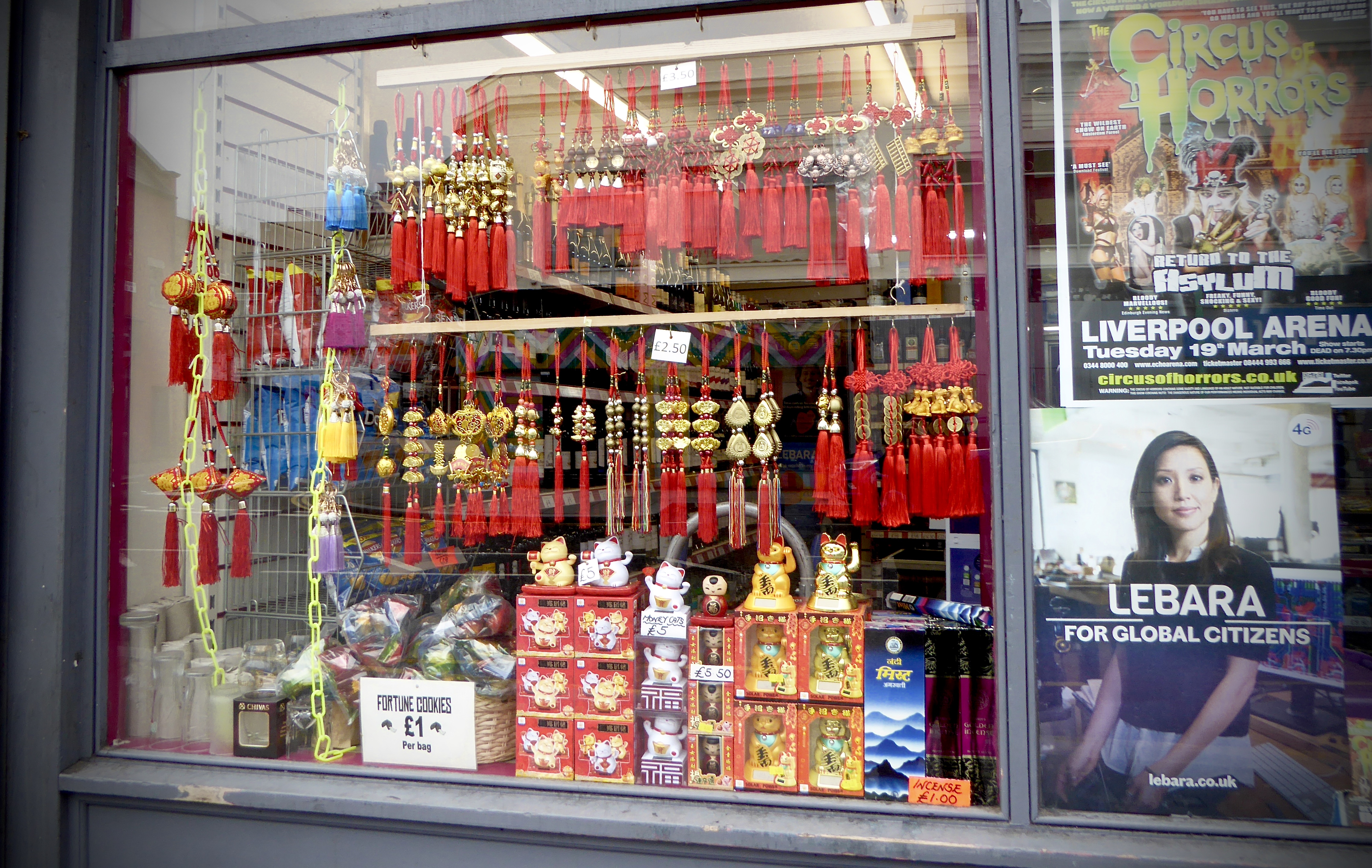 Liverpool Chinatown Chinese shop